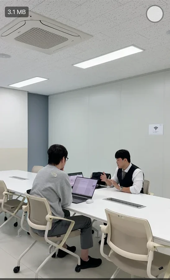 경기 안양 정책자금 상담 STEP2 사업·자금 분석 모습